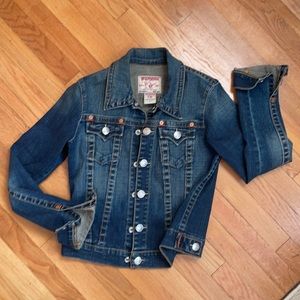 True Religion Emily Western Denim Jacket
